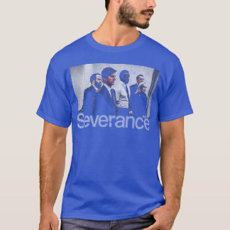 Severance minimalist corporate sci fi ensemble art T-Shirt