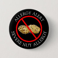 Severe Peanut Allergy Alert Button