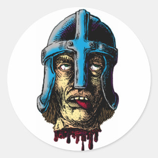 severed head sticker