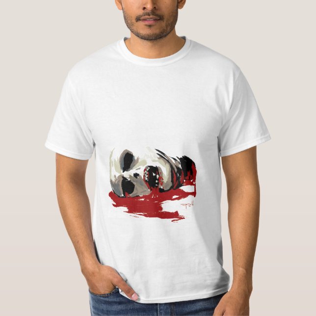 Severed Zombie Head T-Shirt (Front)