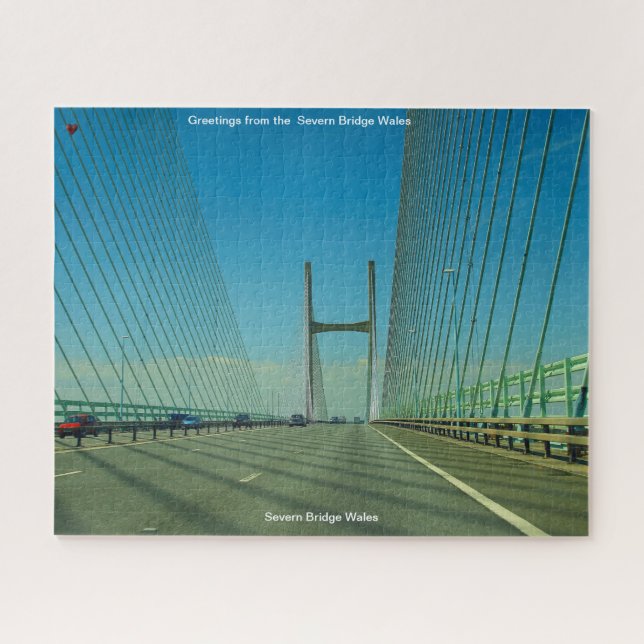 Severn Bridge Wales Jigsaw Puzzle (Horizontal)
