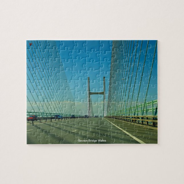 Severn Bridge Wales Jigsaw Puzzle (Horizontal)