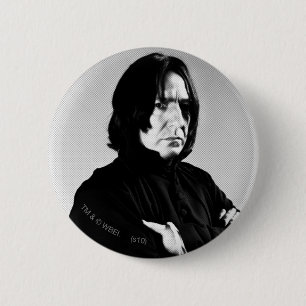 Severus Snape Arms Crossed 6 Cm Round Badge