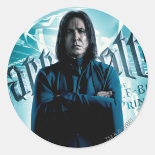 Severus Snape HPE6 1 Classic Round Sticker