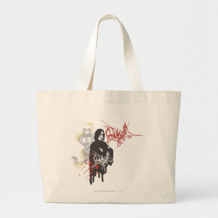 Severus Snape Sectum Sempra Large Tote Bag