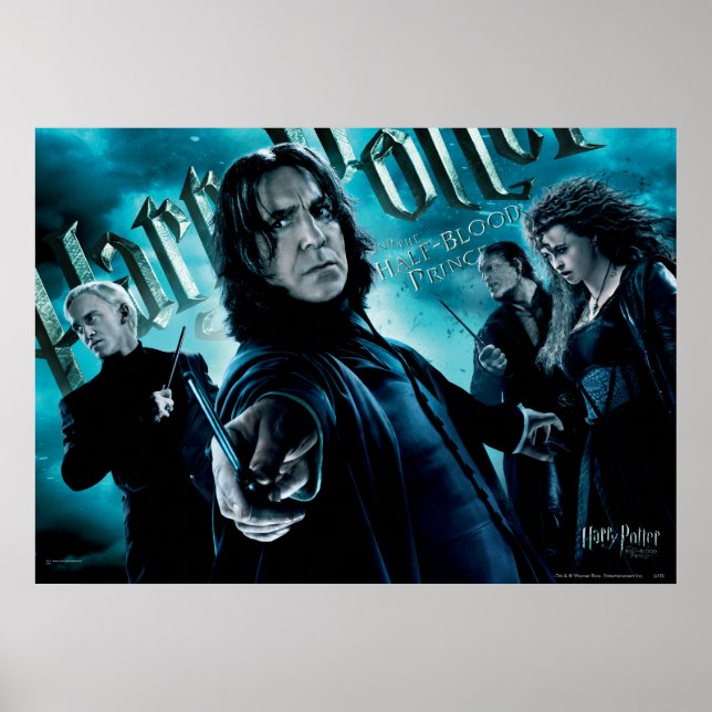 Severus Snape With Death Eaters 1 Poster (Front)