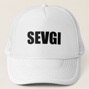 Sevgi love in Azerbaijani Trucker Hat