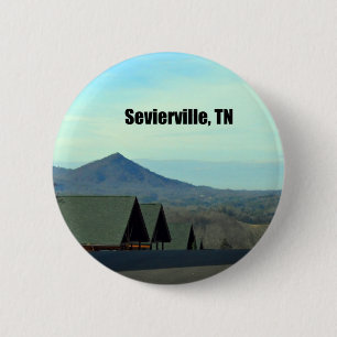 Sevierville, Tennessee 6 Cm Round Badge