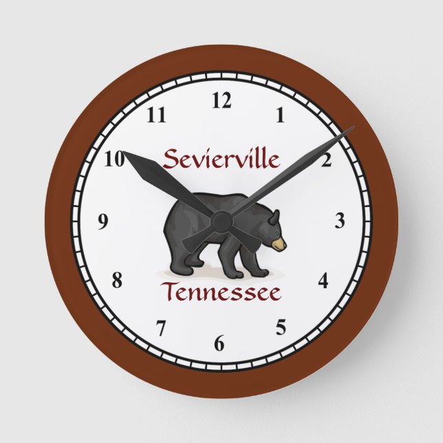Sevierville Tennessee Clock (Front)