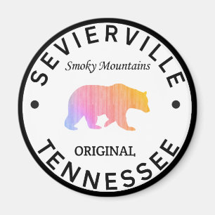 Sevierville Tennessee Great Smoky Mountains Magnet