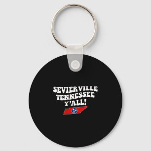 Sevierville Tennessee Y'all Tn Southern Vacation  Key Ring