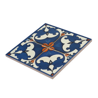 Sevilla Bloom Azulejo Ceramic Tile