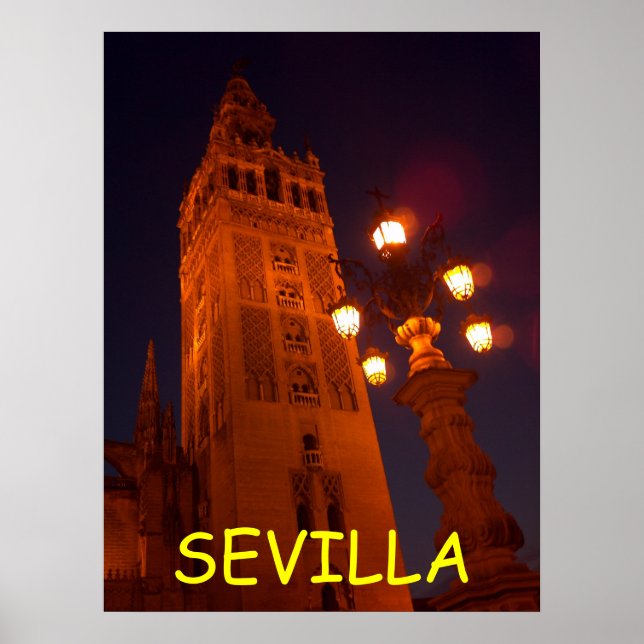 Sevilla Catedral-Spain Poster (Front)