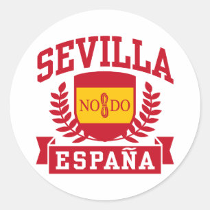 Sevilla Espana Classic Round Sticker