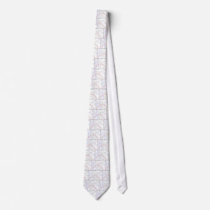 Sevilla Metro Map Tie