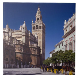 Sevilla, Spain   La Giralda Ceramic Tile