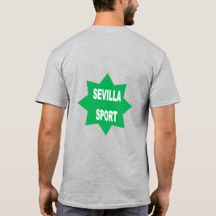 SEVILLA SPORT Gray Back T-shirt