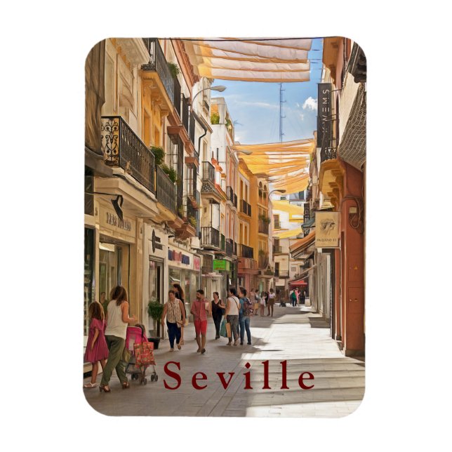 Seville. #10.   magnet (Vertical)