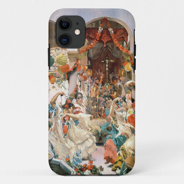 Seville (oil on canvas) Case-Mate iPhone case (Back)