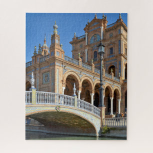Seville Plaza de Espana Spanish Landmark Jigsaw Puzzle