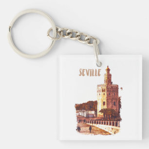 Seville Spain Andalucia Travel Key Ring