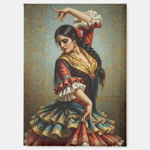 Seville Spain Flamenco Dancer Magnet