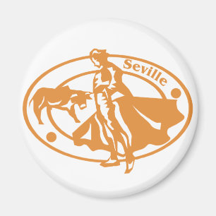 Seville Stamp Magnet