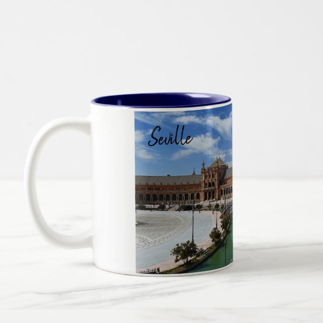 Seville - The Real Spain Two-Tone Coffee Mug (Left)