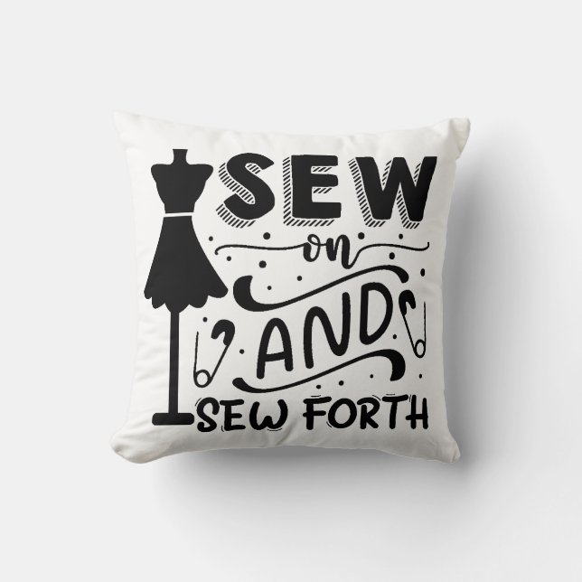 Sew and Sew Forth Cushion (Front)