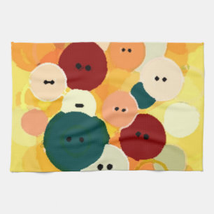 Sew Buttons PB Towel