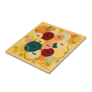 Sew Buttons Tile