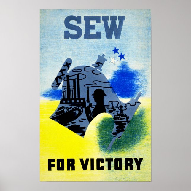 Sew for Victory Poster (Front)