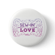 Sew-In Love Button