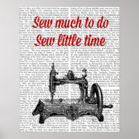 Sew Little Time Illustration