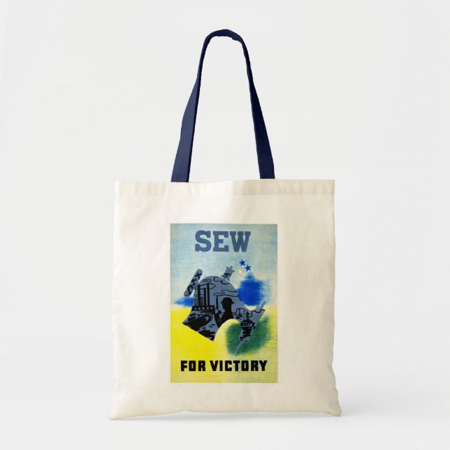 Sew or Victory Tote Bag (Front)