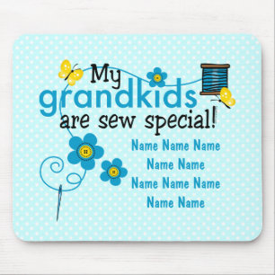 Sew Special Grandkids Personalised Mousepad