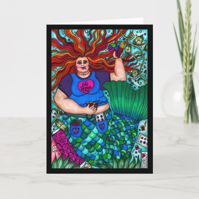 Sew Special Mermaid Card (Front)