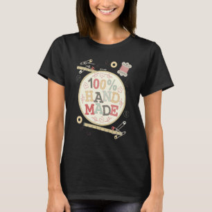 Sew Vintage Sewing Sewer Seamstress Love Crafts Qu T-Shirt