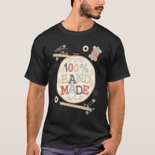 Sew Vintage Sewing Sewer Seamstress Love Crafts Qu T-Shirt