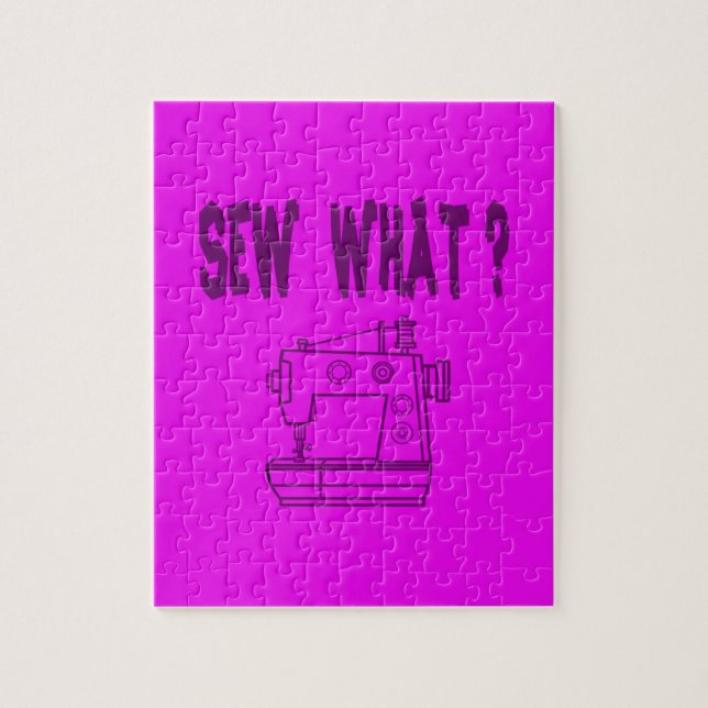 Sew What ? Jigsaw Puzzle (Vertical)