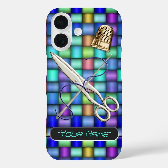 Sew What?  (Personalised) Case-Mate iPhone Case (Back)