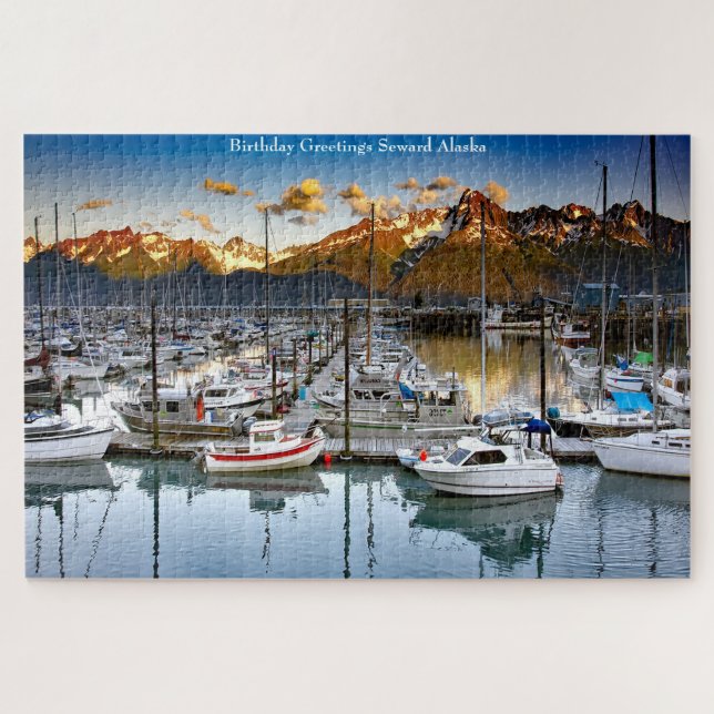 Seward Alaska Jigsaw Puzzle (Horizontal)