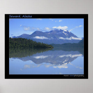 Seward, Alaska - Reflection #001 Poster