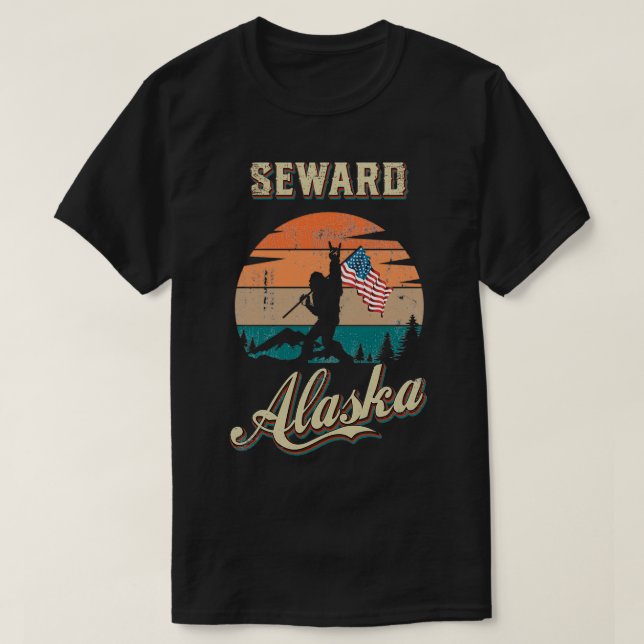Seward Alaska T-Shirt (Design Front)