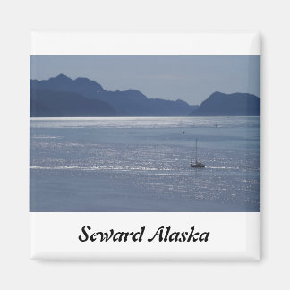 Seward Inlet Alaska Magnet