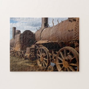 Seward Peninsula, Alaska, Train to Nowhere Jigsaw Puzzle