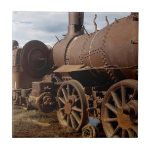 Seward Peninsula, Alaska, Train to Nowhere Tile