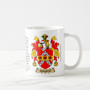 Seward, the Origin, the Meaning and the Crest Coffee Mug