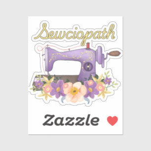 Sewciopath (sociopath) Vintage Sewing Machine
