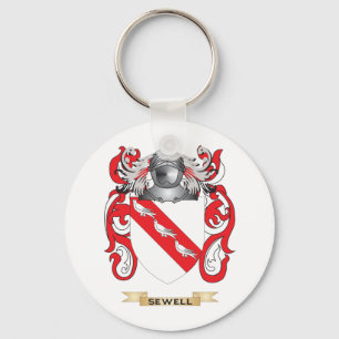 Sewell Coat of Arms (Family Crest) Key Ring